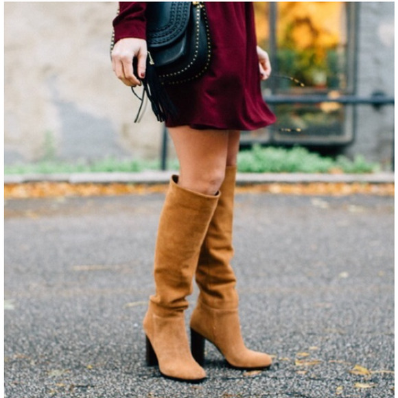 Sam Edelman Shoes - Sam Edelman Victoria Tall Suede Boots 7.5 Blogger Favorite